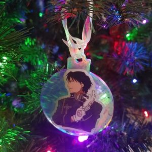 colonel Roy Mustang full metal alchemist christmas ornament resin